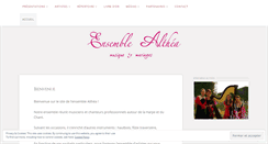 Desktop Screenshot of ensemblealthea.com